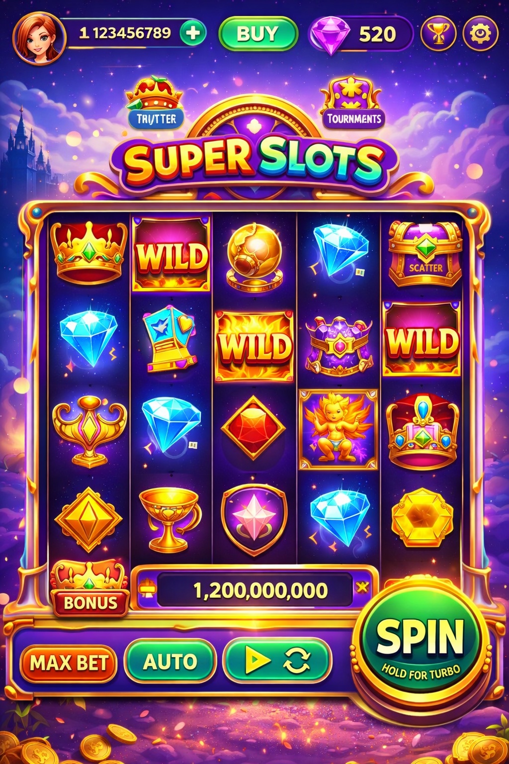 Slots 777 Party game